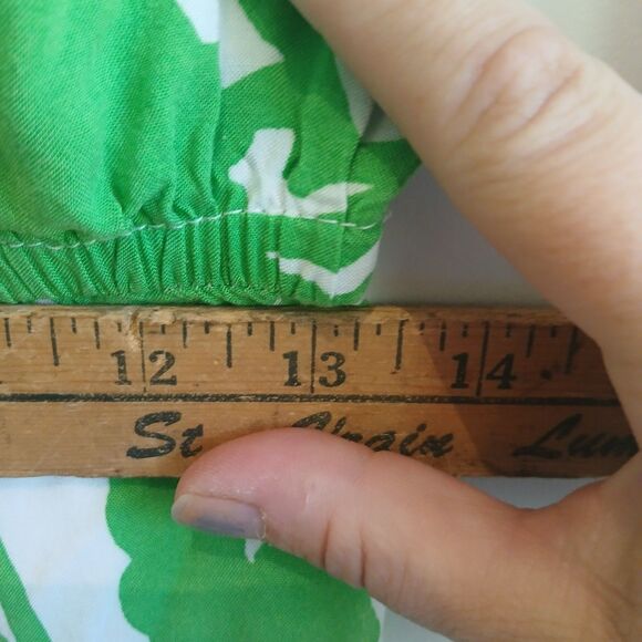 Lilly Pulitzer x Target Jumpsuit Romper Size XL Green Palm Boom-Boom Wide Leg - Picture 14 of 15